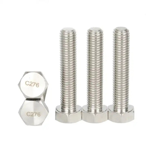 Special Alloy High strength Nickel Alloy Hastelloy C276 DIN933 hex bolt