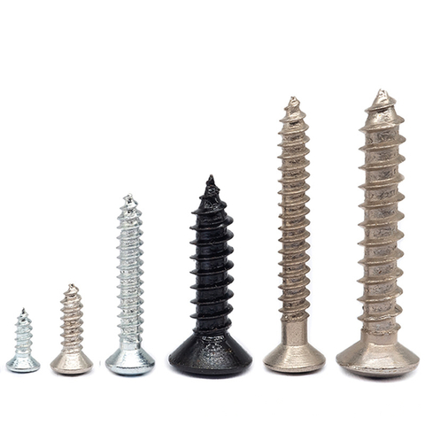 JIS B 1112 Cross Recessed Raised Countersunk Head Wood Screws