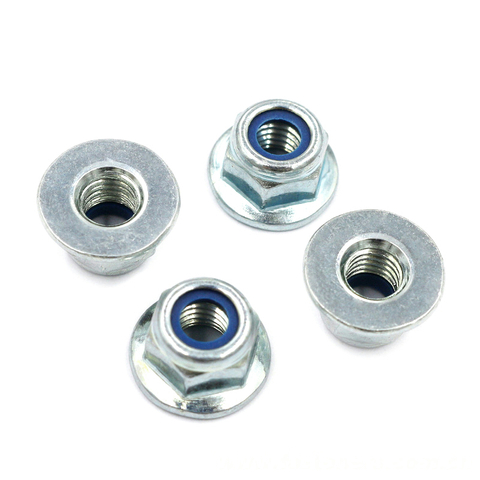 GB/T6183.2 Prevailing Torque Type Hexagon Nuts With Flange (With Non-Metallic Insert)With Fine Pitch Thread
