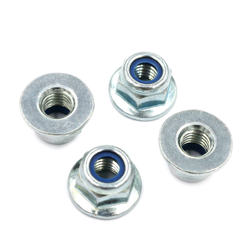 GB/T6183.2 Prevailing Torque Type Hexagon Nuts With Flange (With Non-Metallic Insert)With Fine Pitch Thread