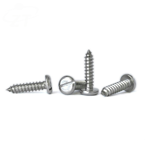JIS B 1115 (P) Slotted Pan Head Tapping Screws