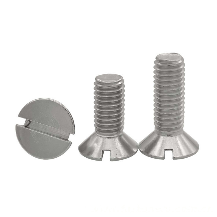 BS450 Slotted 90°Countersunk Head Screws with B.S.W. & B.S.F. Threads [Table 2]