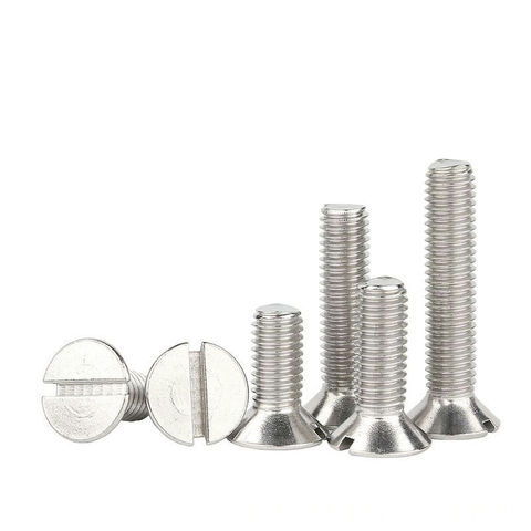 DIN963 Slotted Countersunk Head Screws