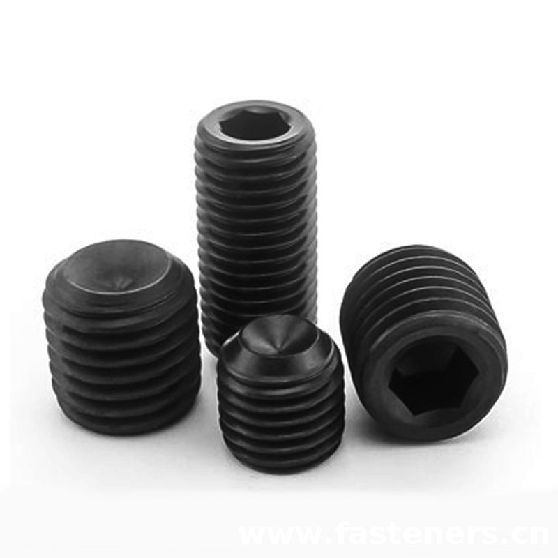 BS2470 Hexagon Socket Set Screws With Cup Point - Unified Thread