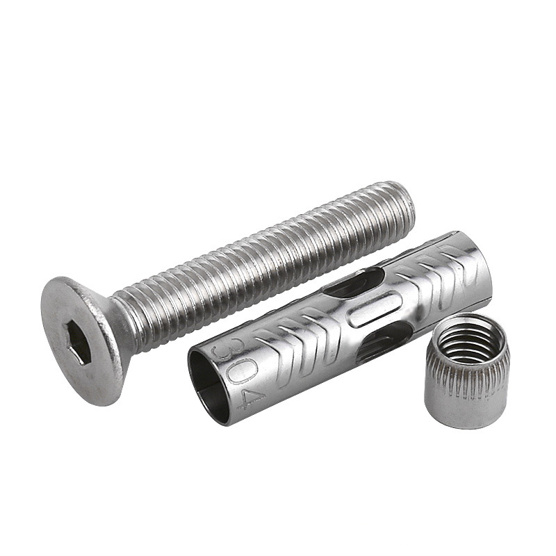 Countersunk Hexagon Socket Expansion Screw,countersunk Head Expansion Screw,sleeve Anchor Bolt,Non-slip Type,304 Stainless Steel 