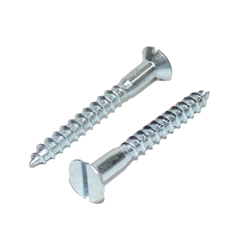 DIN 97 Slotted Countersunk (Flat) Head Wood Screws