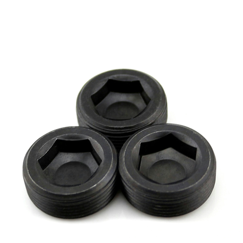 DIN906 Internal Drive Pipe Plugs - Conical Thread
