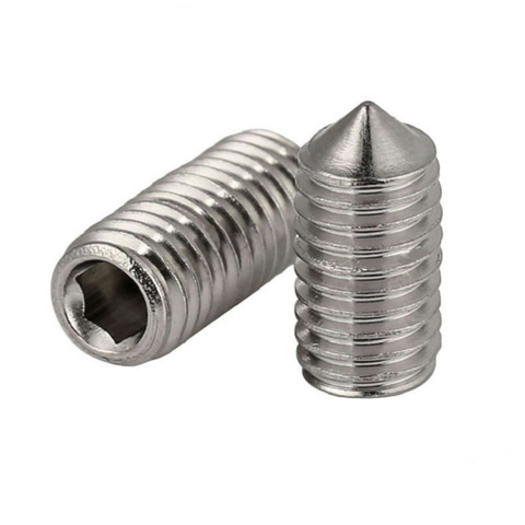 JIS B1177 Hexagon Socket Set Screws with Cone Point