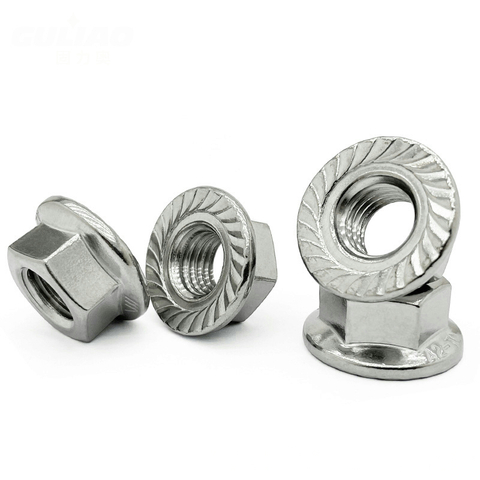ASME B18.16.4 Regular Serrated Flange Locknuts [Table 1] (ASTM F2282)