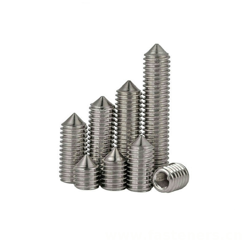 CNS4481 Hexagon Socket Set Screws with Cone Point