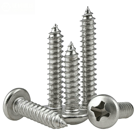 ASME B 18.6.4 Type I Cross Recessed Pan Head Tapping Screws