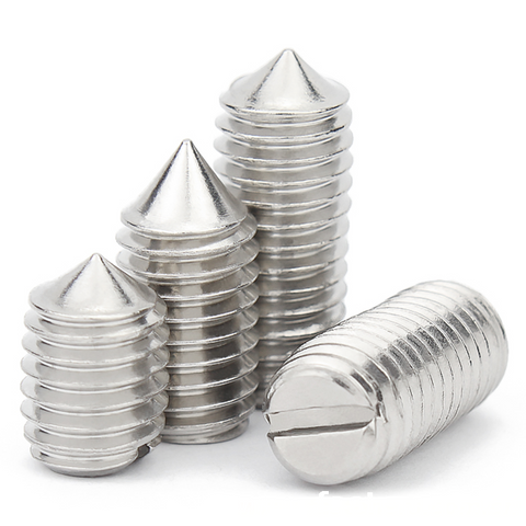 GB/T71 Slotted Set Screws With Cone Point