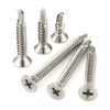 DIN7504 (O) Cross Recessed Countersunk Head Drilling Screws with Tapping Screw Thread