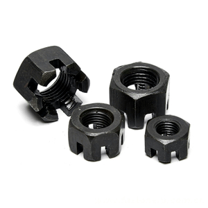 BS1768 Unified Hexagon Thick Slotted Nuts - Norminal Series