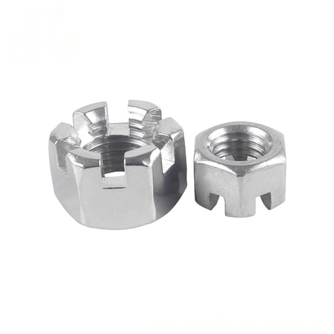 ANSI B18.2.4.3M (R2017) Metric Slotted Hexagon Nuts (ASTM A563M / F467M)
