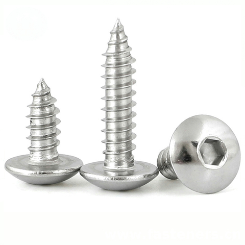 Stainless Steel Pan Hex Head Hexagon Socket Tapping Screw
