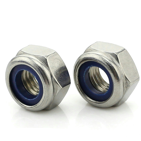 ISO7041 Prevailing Torque Type Hexagon Nuts with Non-metallic Insert