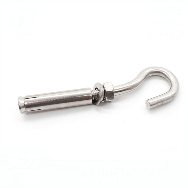 Stainless Steel Expansion Hook,Expansion Anchor Hook,Sleeve hook,Small Opening Type