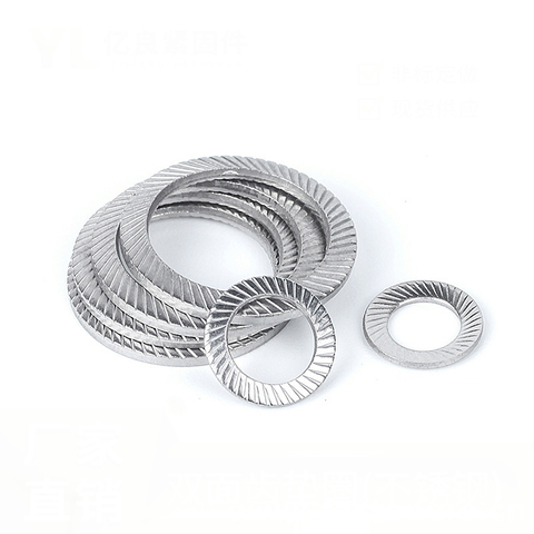 JB/ZQ 4340 Knurling Disc Washer