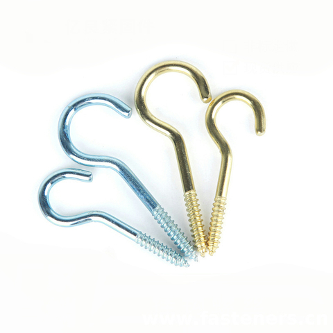 NF E25-610 Wood screws Screw Hooks Eyes Wood Screws Eye Screw Galvanized Iron Tapping Screw