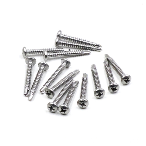 DIN7504 (N) Cross Recessed Pan Head Drilling Screws With Tapping Screw