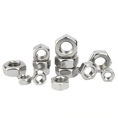 ASME B18.2.2 Small Pattern Hexagon Machine Screw Nuts [Table 1-2] (ASTM A563 / F594 / F467)
