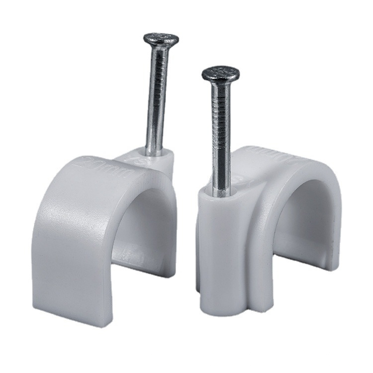 Circle Cable Clips Plastics 