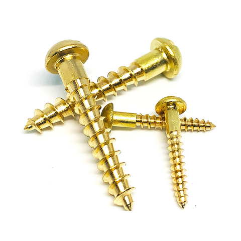 BS 1210 Slotted Round Head Wood Screws