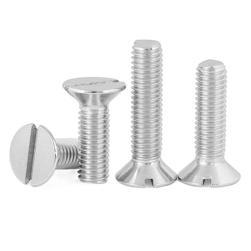 ISO2009 Slotted Countersunk Flat Head Screws (Common Head Style)