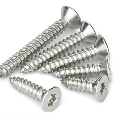DIN EN ISO 14586 Hexalobular Socket Countersunk Head Tapping Screws