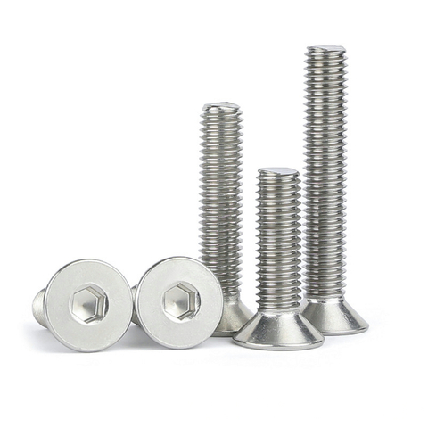 UNI5933 Hexagon Socket Countersunk Head Screws - ISO Metric Coarse Pitch Thread
