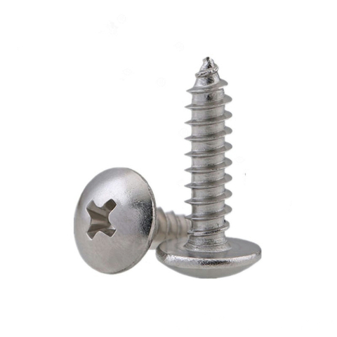 ASME B 18.6.4 Type II Cross Recessed Truss Head Tapping Screws