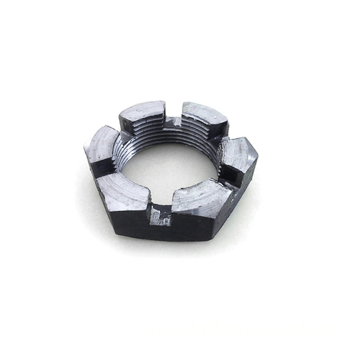 GB9459 Hexagon Thin Slotted Nuts - Fine Pitch Thread