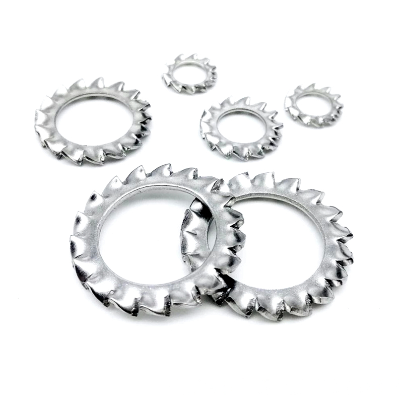 DIN6798 (A) Serrated Lock Washers—Type A With External Teeth
