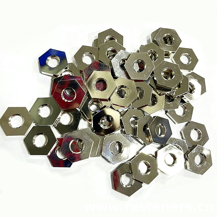 IS1364 (-5) Hexagon Thin Nuts (Unchamfered) (Size Range M1.6 To M10)