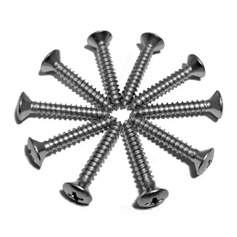 KS B1032 Cross-Recessed Raised Countersunk (Oval) Head Tapping Screws