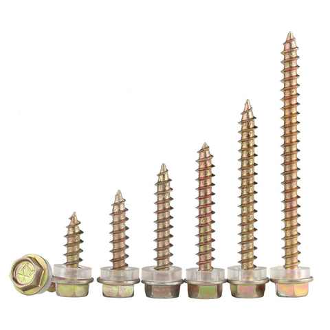 ISO10509 Hexagon Flange Head Tapping Screws