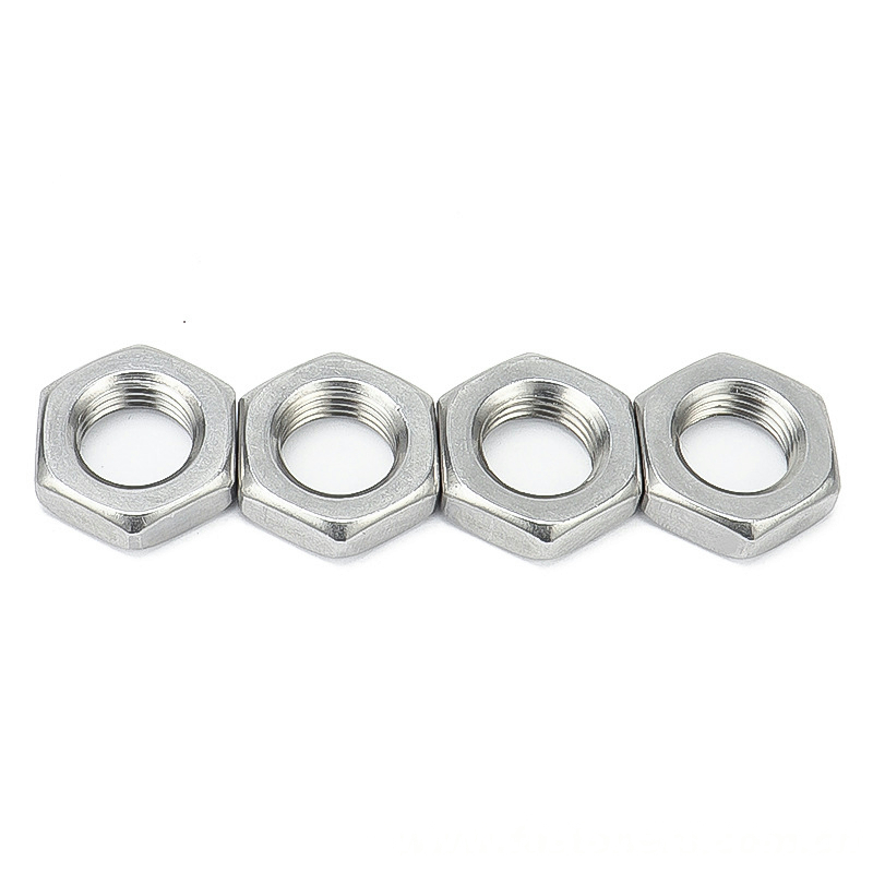ASME B18.2.2 Hexagon Flat Jam Nuts [Table3] (SAE J995, ASTM A563, F594, F467)