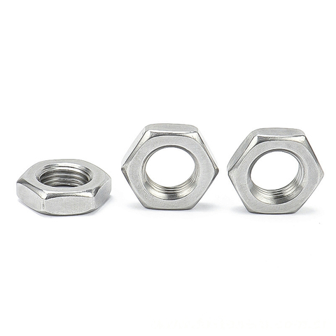 ASME B18.2.2 Hexagon Machine Screw Nuts [Table 1-1] (ASTM A563 / F594 / F467)