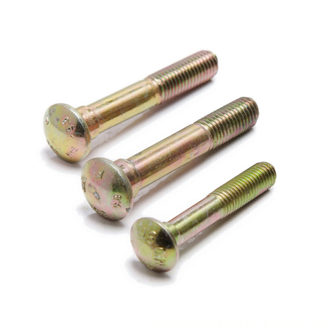 DIN21547 Round Head Bolts With Oval Shoulder For Mine Supports