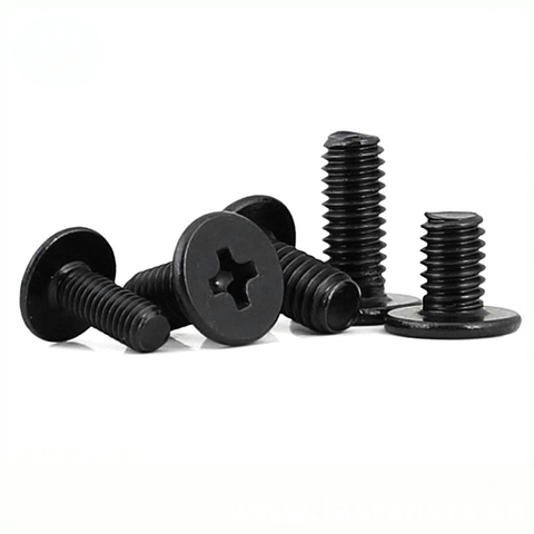 Thin Head Screw,Flat Head Cross Phillips Machine Screw