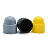 Nylon Insert Lock Nut With Dome Cap,Plastic Cover For Screw Bolt Plastic Nuts Cover