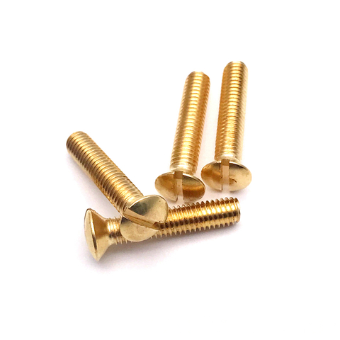 ISO 2010 Slotted Raised Countersunk Head Screws