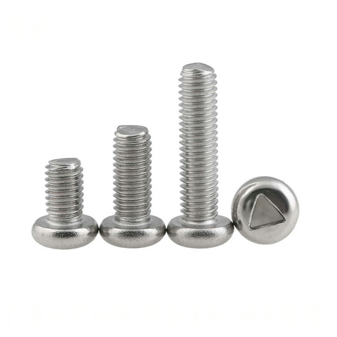 Anti-theft screws,Safety wheel anti-demolition screws,inner triangle slotted screws