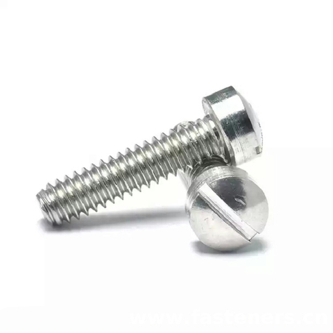 GB66 Slotted Fillister Head Machine Screws