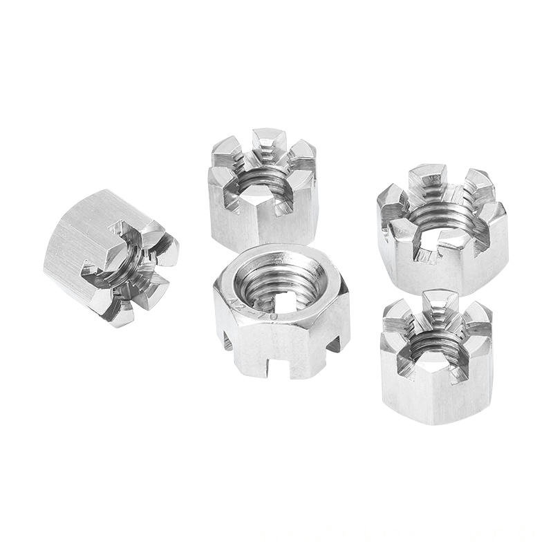 GB6178 Hexagon Slotted And Castle Nuts,Style 1