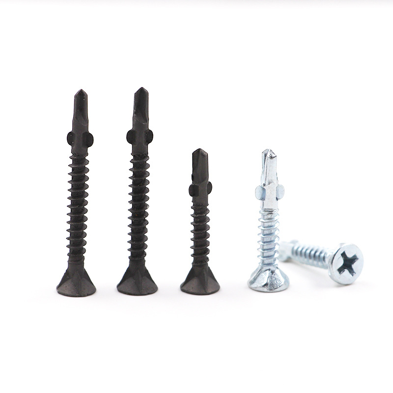 Flat Head Self-drilling Screw with Wing