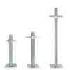 Steel Fixed Swivel Adjustable Scaffolding Solid Steel Base Jack,Scaffolding Accessories