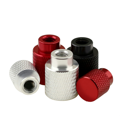 Colorful Anodized Aluminum Knurled Thumb Hand Nuts Aluminum Alloy Knurled Nut