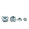 DIN 6923 Hexagon Nuts With Flange，Flange Nut Carbon Steel Blue White Zinc